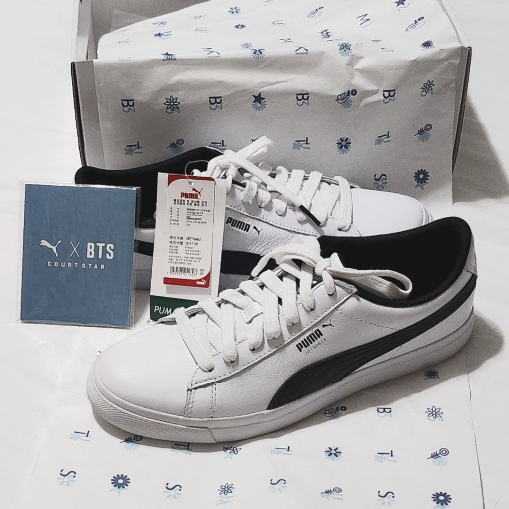 BTS X PUMA COURTSTAR SHOES